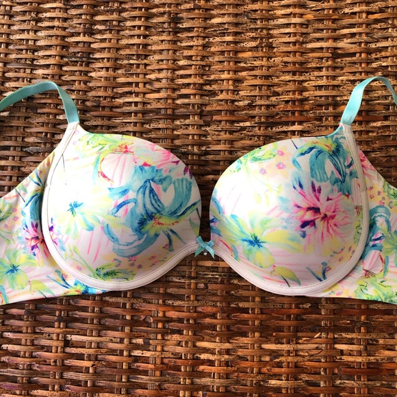Victoria’s Secret plunge multi color bra - Picture 2 of 6